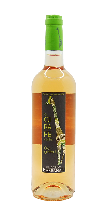Image of AOP Côtes de Provence Girafe verte rosé