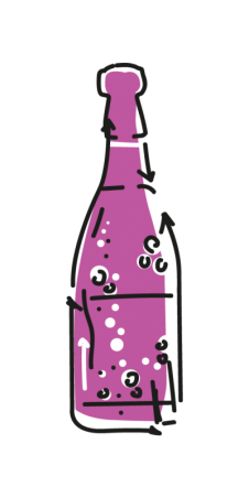 Image of AOP Champagne Rosé magnum