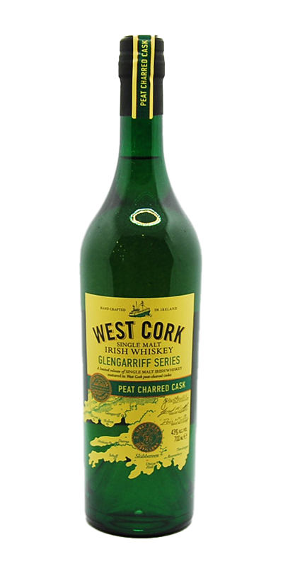 Image of West Cork Glengarriff Serie Bog Oak charred cask (tourbée) 43°