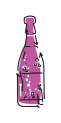Image of Billecart Salmon coffret rosé et deux verres